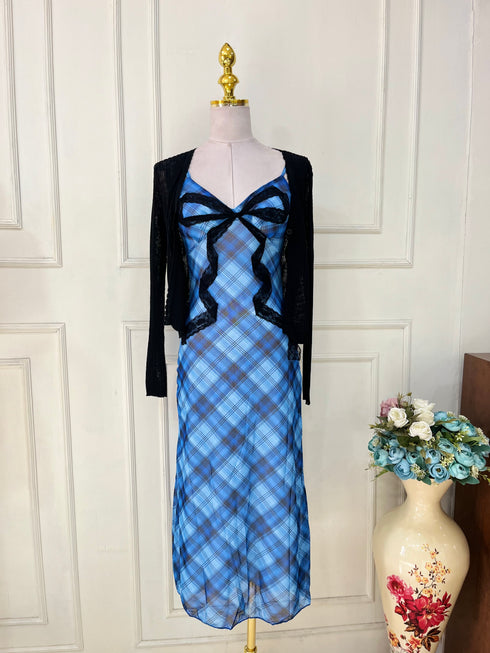 Mesh Bodycon Maxi Dress With Shrug